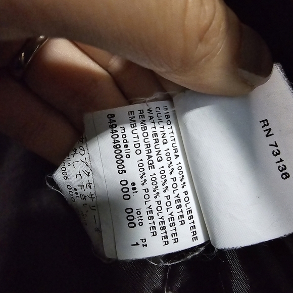 Max Mara Black Puffer Long Hooded Coat Faux fur hood winter Neutral - Picture 13 of 14